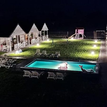Domki Biel I Zielen Nacmierz Kültér fotó